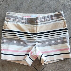 Kenar Women's Multicolor Striped Shorts